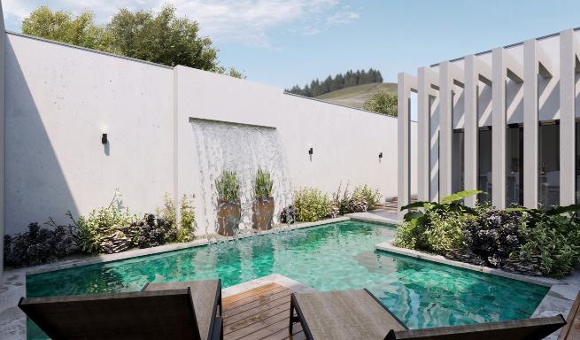 Residenza Keta, piscina e giardino